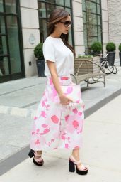 Victoria Beckham Street Style - Leaving Her Hotel in New York City, June 2015