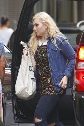 Abigail Breslin Street Style - Out and About in Soho, NY, July 2015