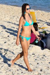 Alessandra Ambrosio Bikini Images - Rio, July 2015