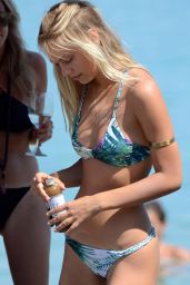 Alexis Ren Bikini Candids - Mykonos Greece, July 2015