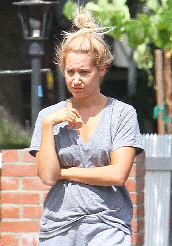 Ashley Tisdale - Out in Encino, July 2015