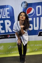 Becky G Performing at the Mall of America in Bloomington, July 2015