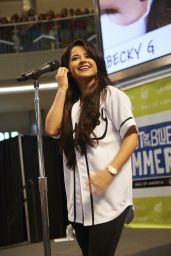 Becky G Performing at the Mall of America in Bloomington, July 2015