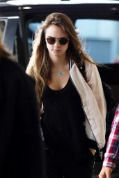 Cara Delevingne at an Airport in Sydney, Australia, July 2015