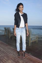 Chanel Iman – Just Jared & JustFab Summer Dinner Party in Malibu – July 2015
