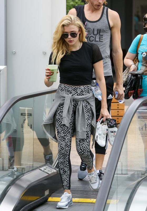 Chloe Moretz - Leaving Earthbar in West Hollywood, July 2015