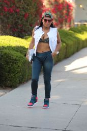 Christina Milian - Shopping at a Best Buy in Hollywood, Julz 2015