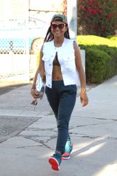 Christina Milian - Shopping at a Best Buy in Hollywood, Julz 2015