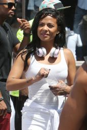 Christina Milian - #WCW Block Party in Los Angeles, July 2015