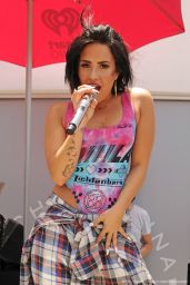 Demi Lovato Performs at Cool for the Summer Pool Party Tour in Miami - July 2015