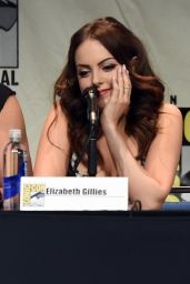 Elizabeth Gillies - FX TV Block press Line & Panel at Comic-Con in San Diego