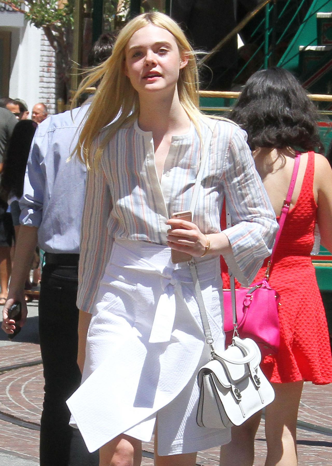 Elle Fanning - Out in Beverly Hills, July 2015 • CelebMafia