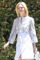 Elle Fanning - Out in Beverly Hills, July 2015