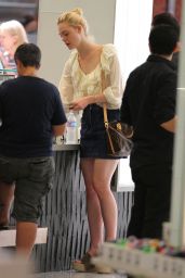 Elle Fanning Summer Casual Style - Beverly Hills, July 2015