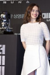 Emilia Clarke - Terminator Genisys Press Conference in Seoul
