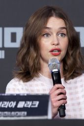 Emilia Clarke - Terminator Genisys Press Conference in Seoul