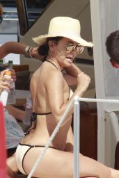 Eva Longoria & Eva La Rue Bikini Candids - Marbella, Spain - July 2015