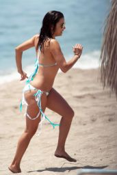 Eva Longoria Hot Bikini Pics - at the Beach in Marbella, July 2015