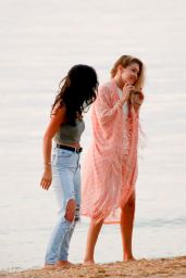 Gigi Hadid at the Beach With Friends - Shelter Island, NY, July 2015