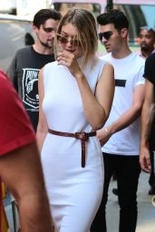 Gigi Hadid Street Fashion - Out in New York City, July 2015