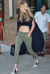 Gigi Hadid Street Fashion - Out in NYC, July 2015