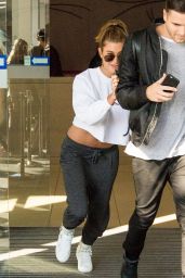 Hailey Baldwin - Leaving Her Hotel in Sydney, Australia, June 2015