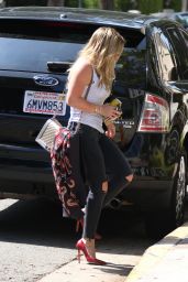Hilary Duff Casual Style - Out in LA, July 2015