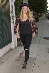 Hilary Duff Casual Style - Out in West Hollywood, July 2015