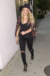 Hilary Duff Casual Style - Out in West Hollywood, July 2015