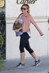 Hilary Duff Style - Shopping in Beverly Hills, July 2015