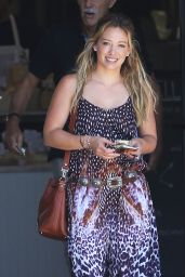 Hilary Duff Summer Style - Out in Studio City, July 2015