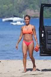 Jada Pinkett Smith Bikini Candids - on Vacation in Hawaii, July 2015