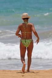 Jada Pinkett Smith in a BIkini on Vacation in Hawaii, July 2015