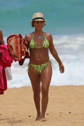 Jada Pinkett Smith in a BIkini on Vacation in Hawaii, July 2015