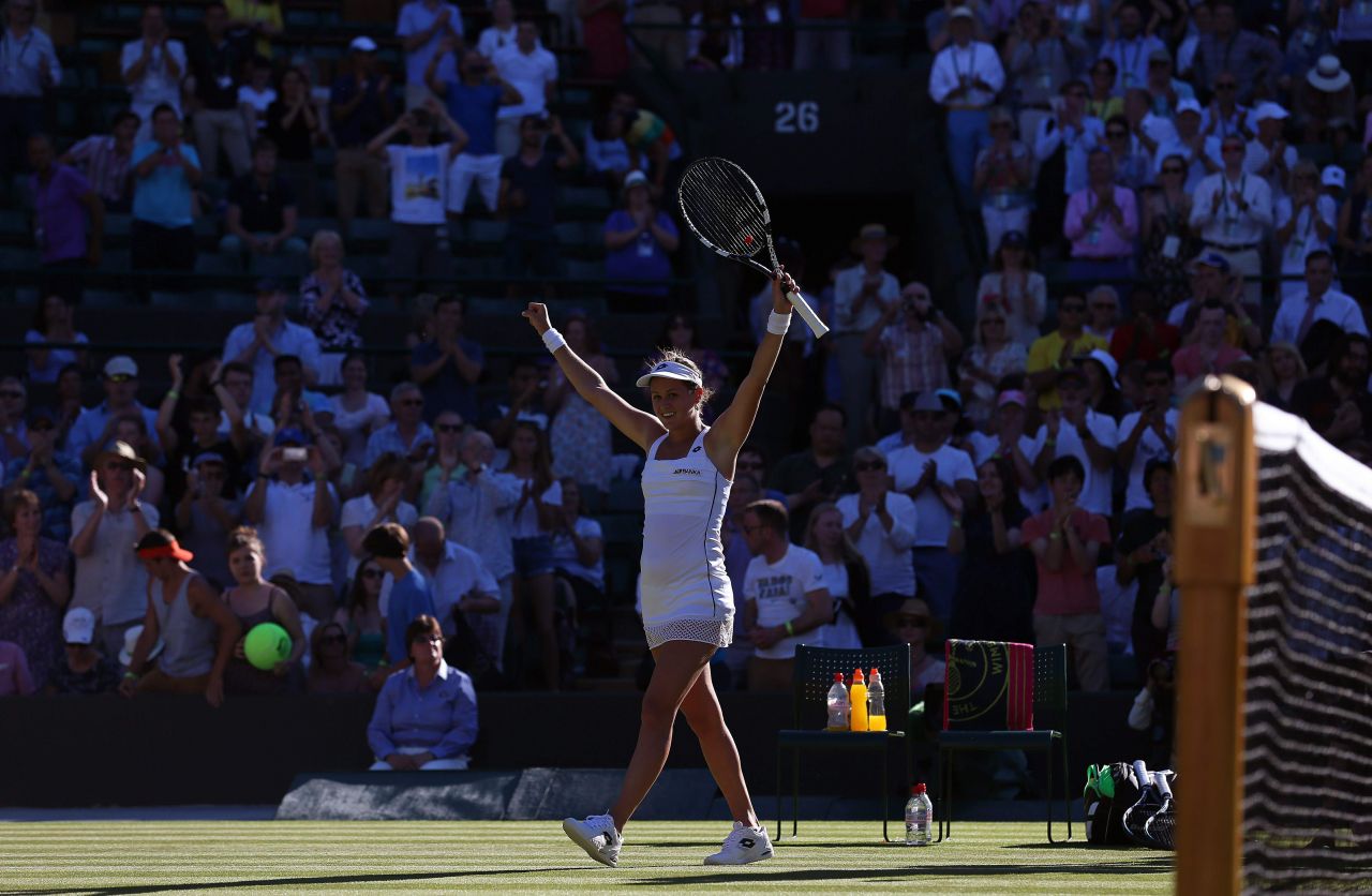 Jana Cepelova – Wimbledon Tournament 2015 – First Round • CelebMafia