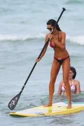 Julia Pereira Hot in BIkini - Beach in Miami, July 2015