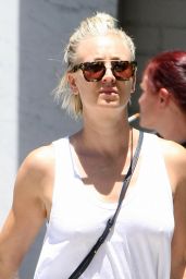 Kaley Cuoco in Shorts - Out and About in Beverly Hills, July 2015