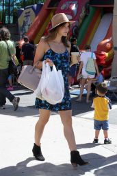 Katharine McPhee Summer Style - Out in Studio City, July 2015