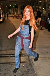 Katherine McNamara Airport Style - Pearson International Airport in Toronto, July 2015