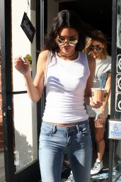 Kendall Jenner & Hailey Baldwin Street Style - Beverly Hills, July 2015 ...