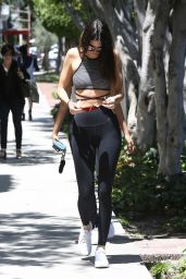 Kendall Jenner Hot in Tights - Out and about Los Angeles, July 2015
