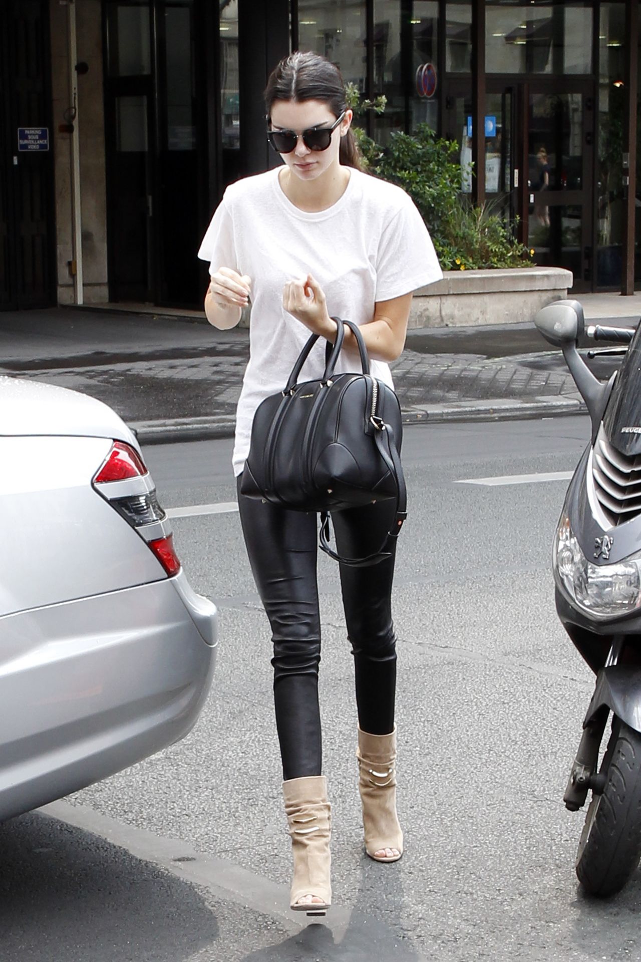 Kendall Jenner Street Fashion - Paris, July 2015 • CelebMafia