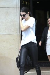 Kendall Jenner Street Fashion - Paris, July 2015