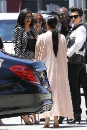 Kendall & Kylie Jenner + Kim & Kourtney Kardashian - Pantages Theatre in Hollywood, July 2015