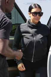 Kim Kardashian Street Style - Out in LA, July 2015