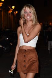 Kimberley Garner Night Out Style - St. Tropez, July 2015