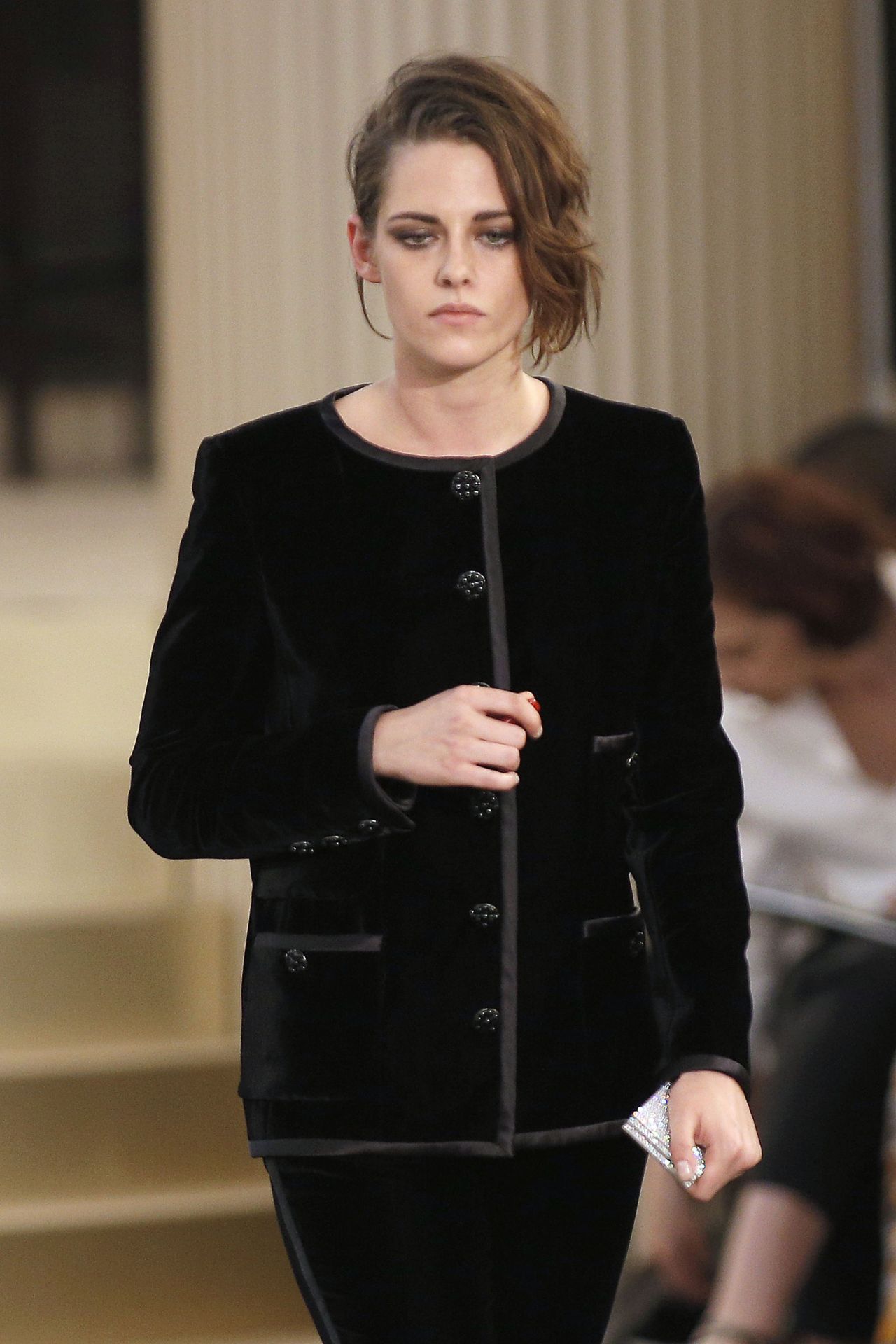 Kristen Stewart - Chanel Fashion Show in Paris - July 2015 • CelebMafia