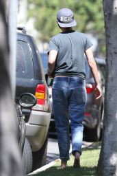 Kristen Stewart in RIpped Jeans - Beverly Hills, July 2015