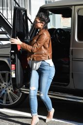 Kylie Jenner Booty in Jeans - Going to a Nail Salon in Beverly Hills, July 2015
