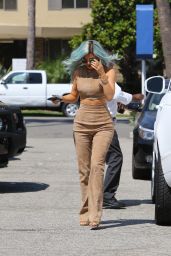 Kylie Jenner Style - Out in Beverly Hills, July 2015